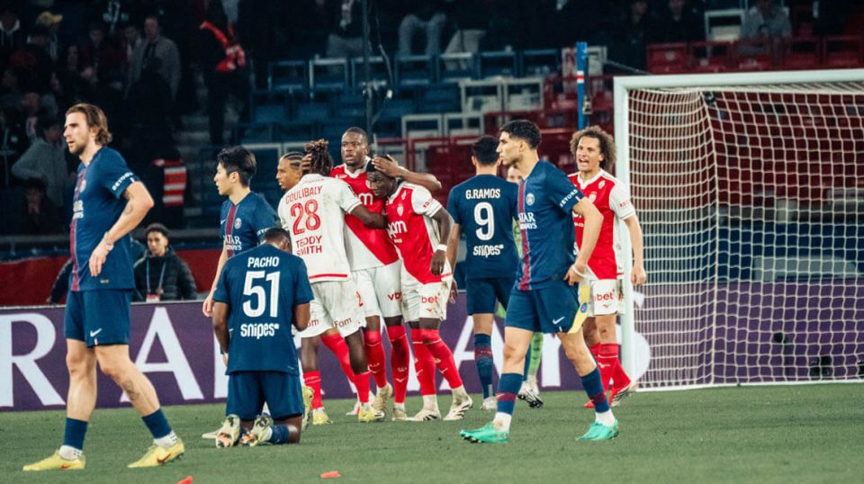 মোনাকোর সামনে মুখ থুবড়ে পড়লো পিএসজি