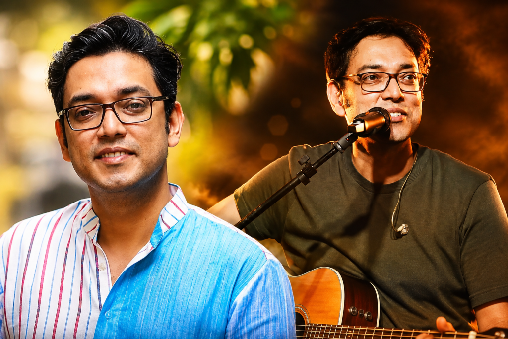 বাবা হলেন গায়ক অনুপম রায় - প্রস্মিতার কোলে পুত্রসন্তান