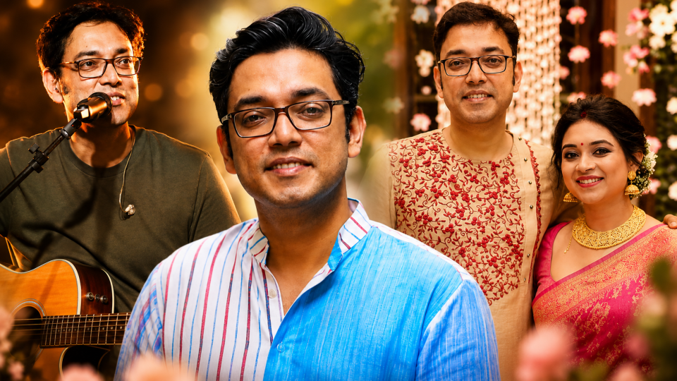 বাবা হলেন গায়ক অনুপম রায় - প্রস্মিতার কোলে পুত্রসন্তান