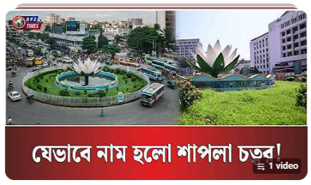 শাপলা চত্বরের নামকরণের ইতিহাস