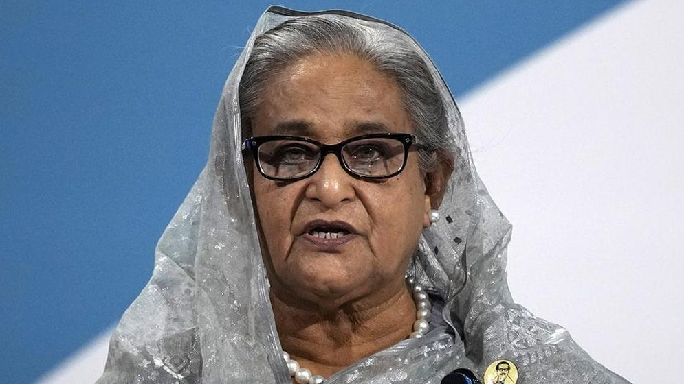 শেখ হাসিনার প্রতীকী ফাঁসি দিল মঞ্চ ২৪
