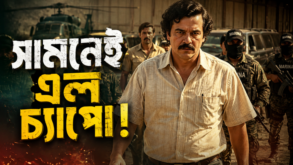 এল চ্যাপোর সামনে দুই পুলিশ! Netflix এর নতুন থ্রিলার