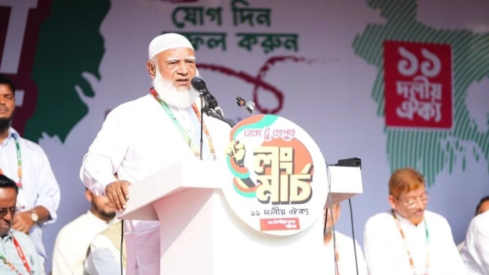 আট দফা না মানলে এক দফা হবে-শফিকুর রহমান