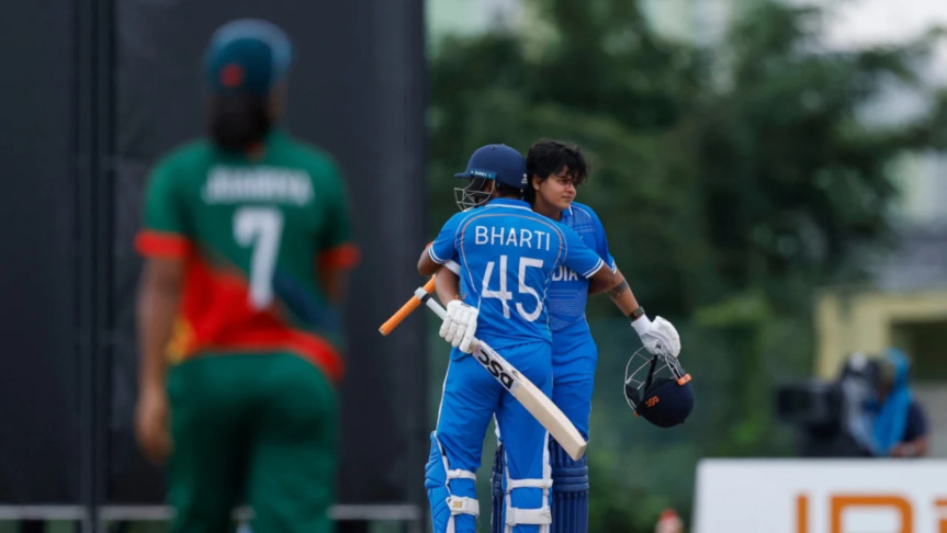ভারতের সঙ্গে বড় হারে বাংলাদেশের বিদায়