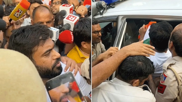 কর্মসূচির আগে ফের আটক ককরোচ জনতা পার্টির প্রতিষ্ঠাতা
