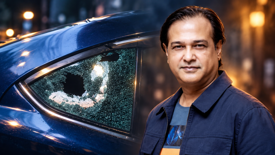 মগবাজারে আসিফ আকবরের গাড়ি লক্ষ্য করে গুলি